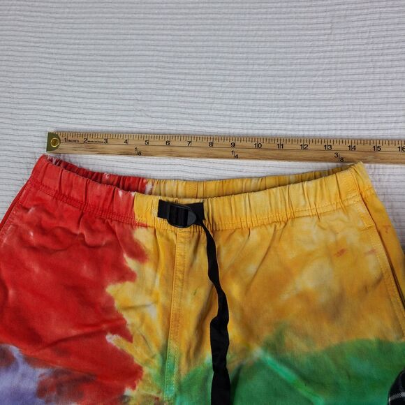 Gramicci Tie Dye Cotton Size M Festival Hippie Pockets Belted Unisex - Picture 3 of 10